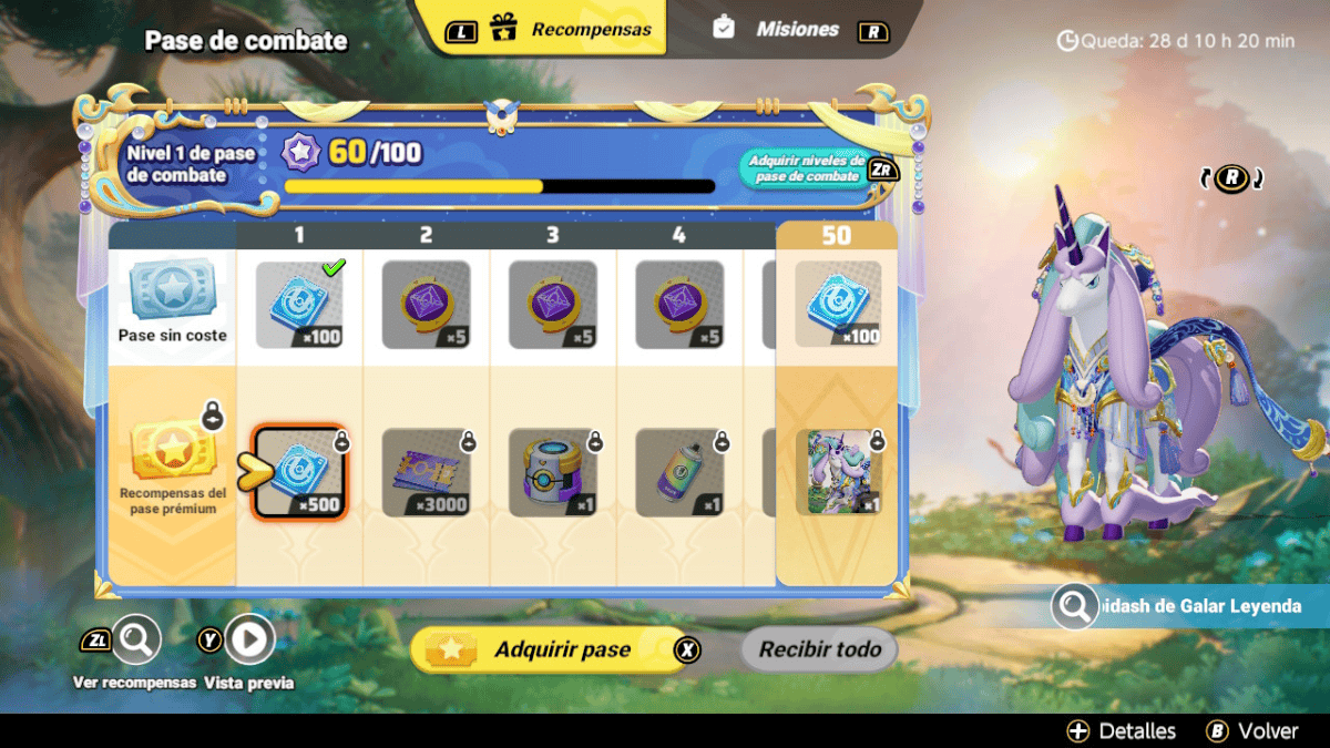 Pase de Batalla – Temporada 38