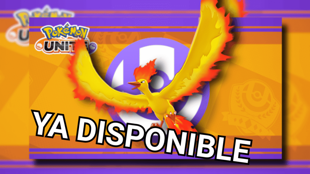 Moltres en Pokémon UNITE