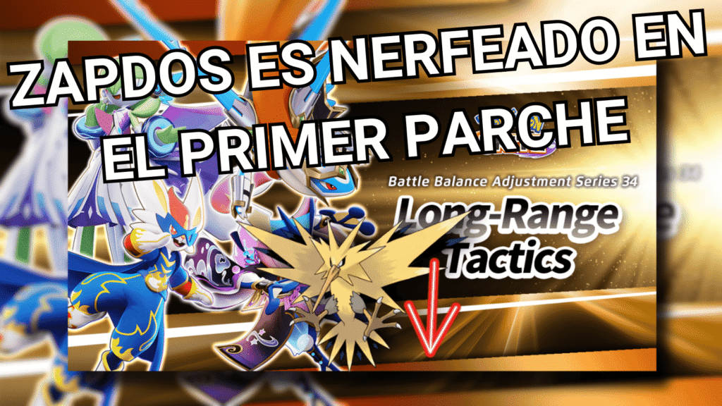 Parche Pokémon UNITE marzo 2026